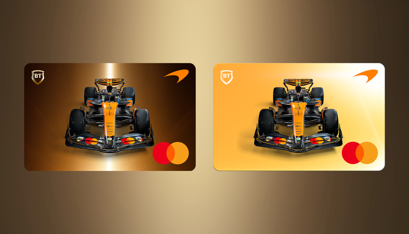 Primele carduri din lume în parteneriat cu Echipa McLaren Formula 1